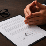 חתימה על הסכם