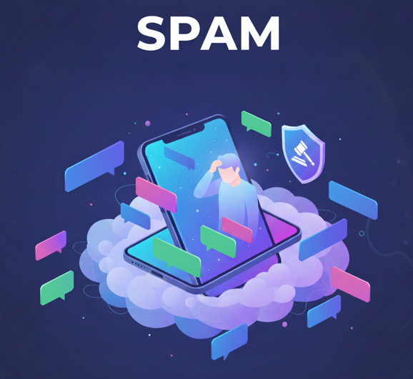 תמונה שממחישה ספאם